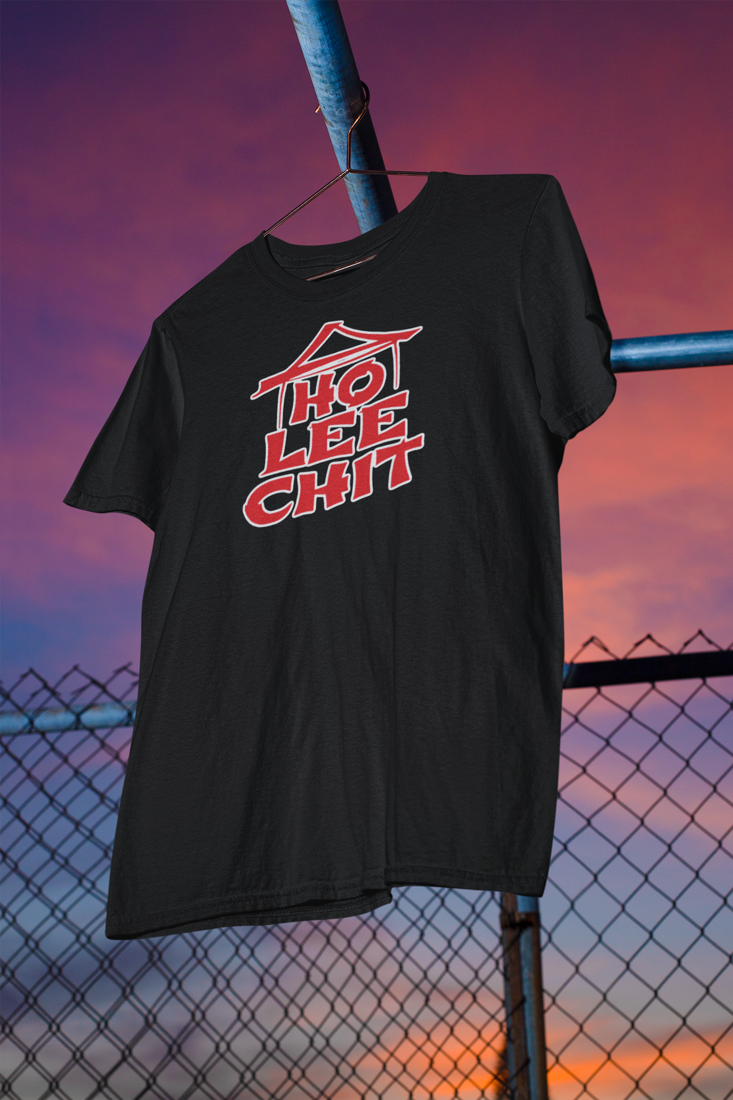Men's Tee "Ho Lee Chit" - Black Edition