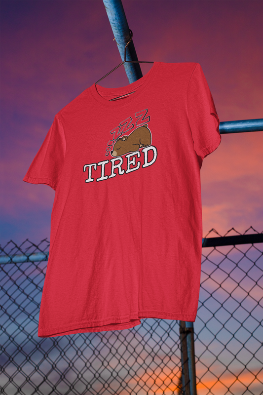 Men's Tee "Tired" Bear
