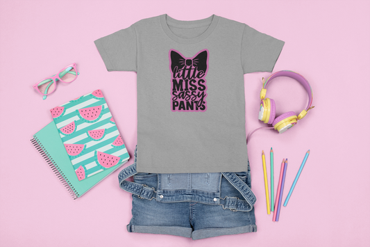 Kids Tee "Little Miss Sassy Pants"
