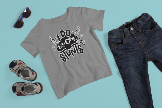 Kids Tee "I Do My Own Stunts"