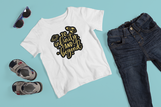 Kids Tee "To Infinity and Beyond"
