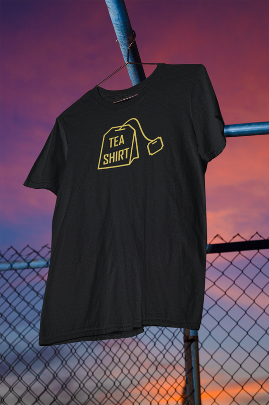 Men's Tee "Tea Shirt" - Black Edition