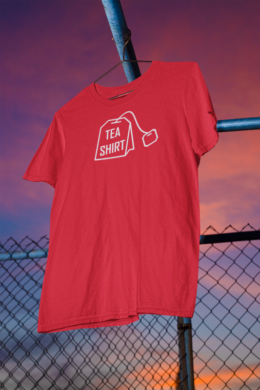 Men's Tee "Tea Shirt" - Red Edition