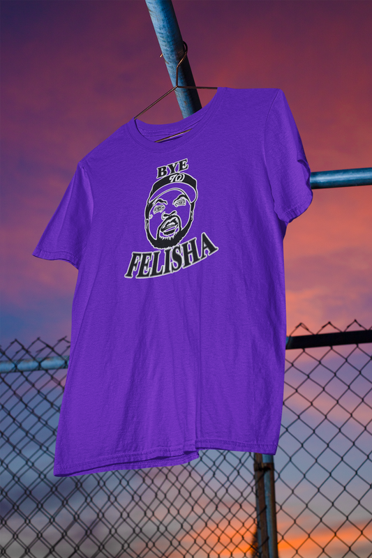 Men's Tee "Bye Felisha" - Purple Edition