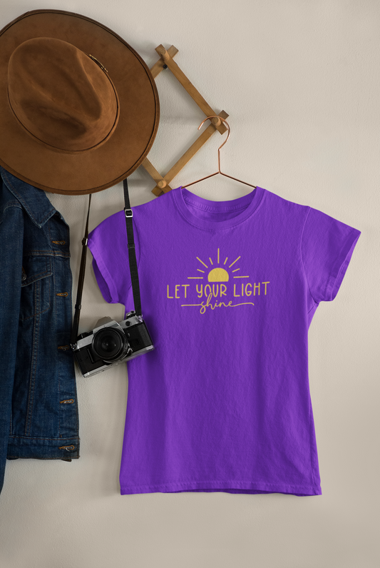 Women's Tee "Let Your Light Shine"